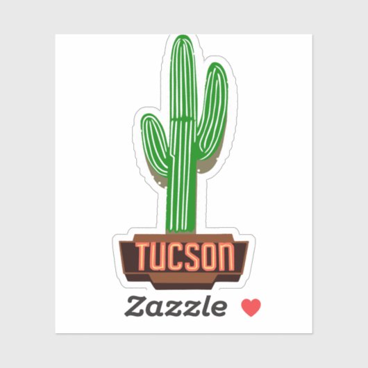 Tucson Arizona Sticker (Vel)