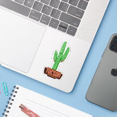 Tucson Arizona Sticker (Laptop met iPhone)