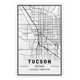 Tucson Arizona USA Travel City Map Magneet