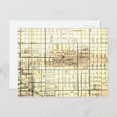 Tucson, AZ  Map Briefkaart (Voorkant / Achterkant)