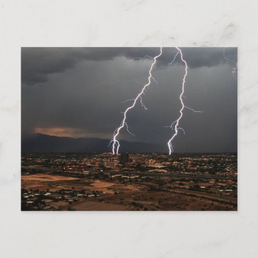 Tucson Lightning Briefkaart (Voorkant)