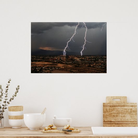 Tucson Lightning Poster (Keuken)