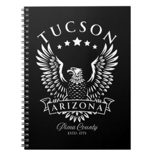 Tucson Pima County Arizona Vintage Adelaar Notitieboek