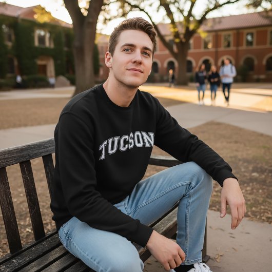 TUCSON Sweatshirt de Style Universitaire Amérique