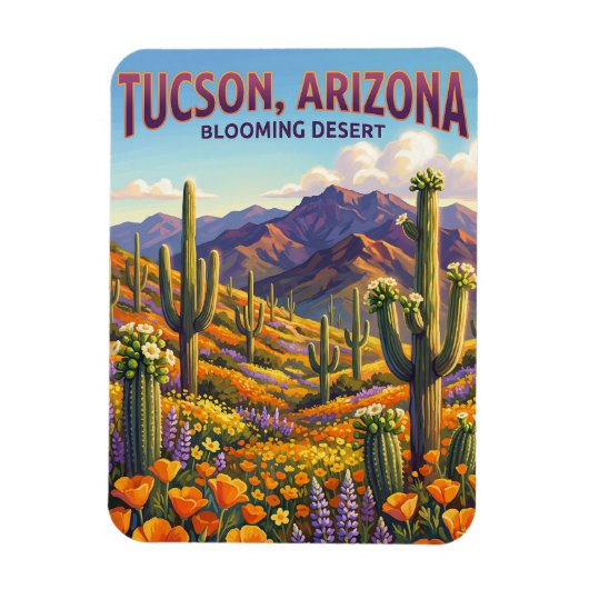 Tucson USA Magneet (Verticaal)