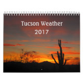 Tucson Weather 2017 Calendar Kalender (Hoes)