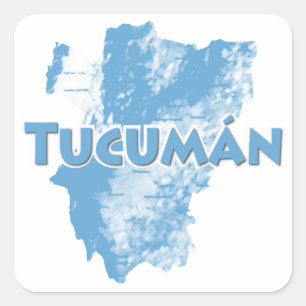 Tucuman Vierkante Sticker