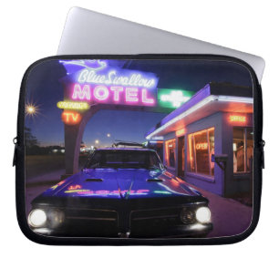 Tucumcari, New Mexico, Verenigde Staten. Route 66 Laptop Sleeve