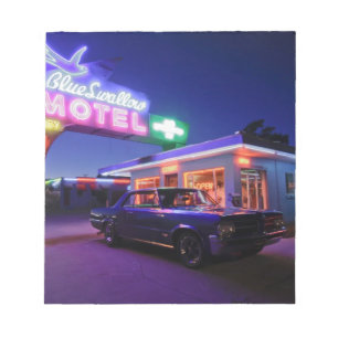 Tucumcari, New Mexico, Verenigde Staten. Route 66 Notitieblok