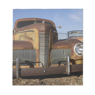 Tucumcari, New Mexico, Verenigde Staten. Route 66. Notitieblok