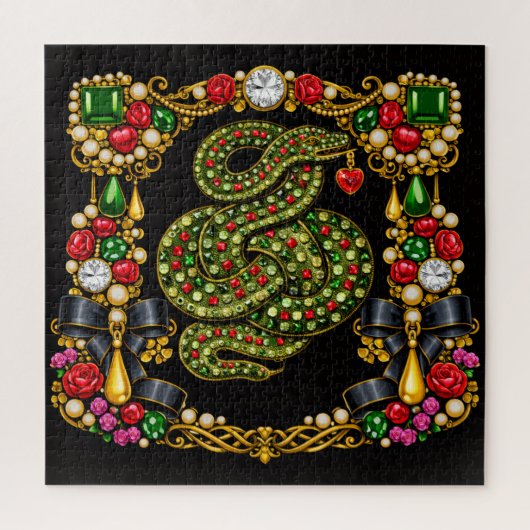 Tudor geïnspireerd ontwerp Schotse Schotland gesch Legpuzzel (Verticaal)