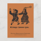 Tudor Hammer Time Briefkaart (Voorkant)