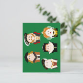 Tudor Monarches briefkaart (Staand voorkant)