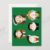 Tudor Monarches briefkaart (Voorkant / Achterkant)