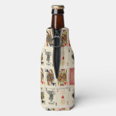 "Tudor Queen of Hearts" Flesjeskoeler (Fles Achterkant)