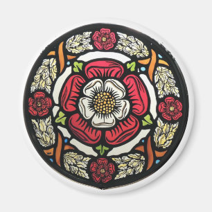 Tudor rozen magnet magneet