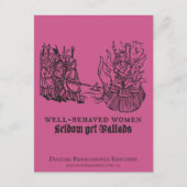 Tudor Trouble and Strife Briefkaart (Voorkant)