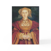 Tudors - Anne van Kleef Wenskaart