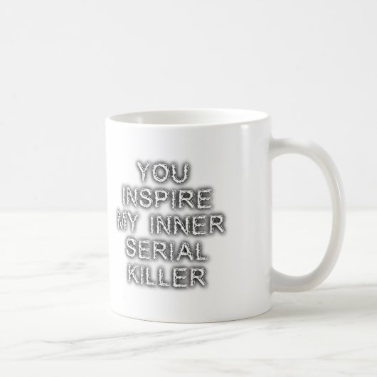 Tueur en série interne Funny Mug (Droite)
