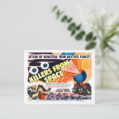 TUEURS DE CARTE POSTALE SPACE (Debout devant)