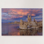Tufa-formaties op Mono Lake Legpuzzel (Horizontaal)
