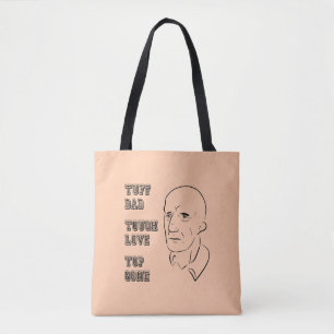 Tuff papa, stoere liefde, top weg draagtas