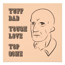 Tuff papa, stoere liefde, top weg
