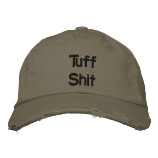 Tuff Shit Custom Distressed Basball Casquette