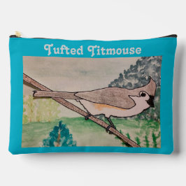 Tufted Titmouse Azure Blue Etui