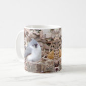 Tufted Titmouse Bird Mok (Voorkant links)