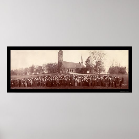 Tufts College Students Foto 1903 Poster (Voorkant)