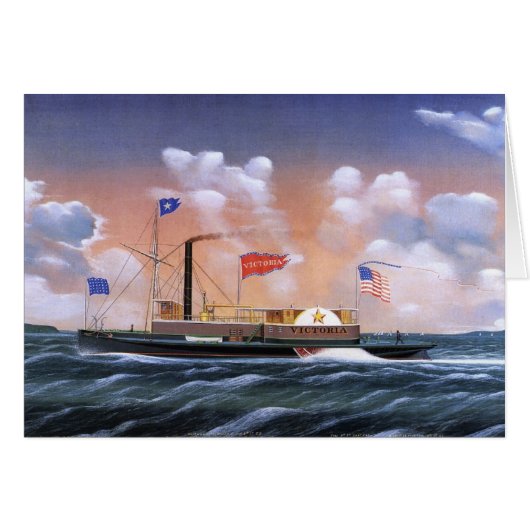 Tug à vapeur Victoria 1859 (Devant horizontal)