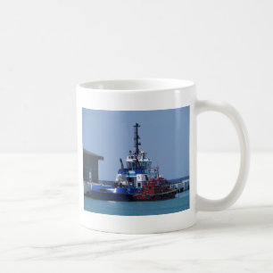 Tug-boot en loodsboot koffiemok