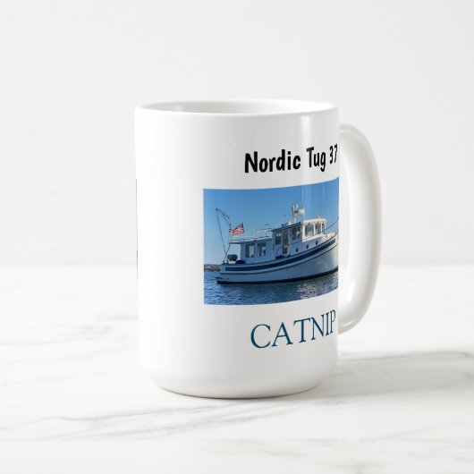 Tug nordique 37 Mug (Devant droit)