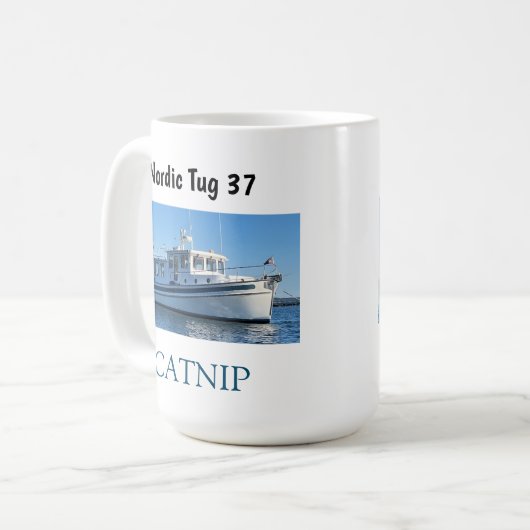 Tug nordique 37 Mug (Devant gauche)