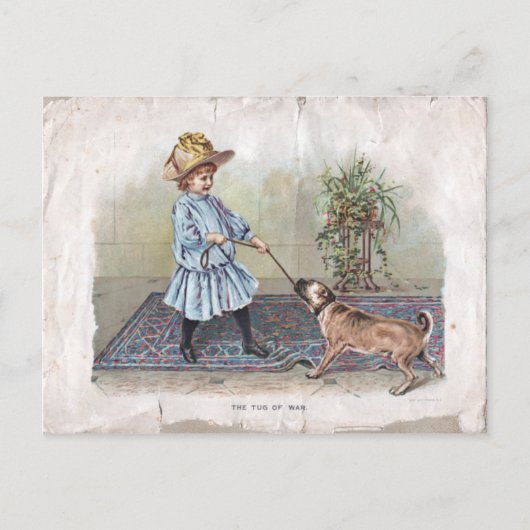 Tug of War Briefkaart (Voorkant)