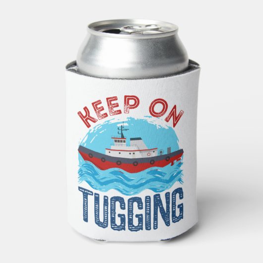 Tugboat Continue at Tugling Blikjeskoeler (Blikje Voorkant)