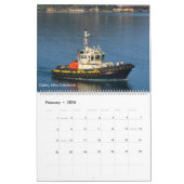 Tugboats 2026 kalender (Feb 2026)