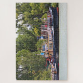 Tugboats, Danube, Autriche Jigsaw Puzzle (Vertical)