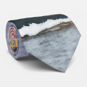 Tugboot door Manhattan Skyline Stropdas (Opgerold)