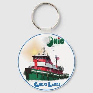 Tugboot Ohio Sleutelhanger