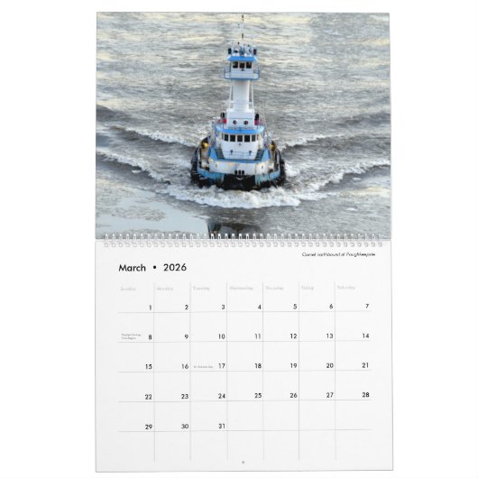 Tugs 2022 Tugspotting Calendrier 1-12 (Mar 2026)