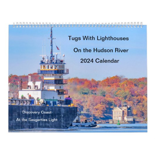 Tugs avec phares Calendrier 2024 (Protection)