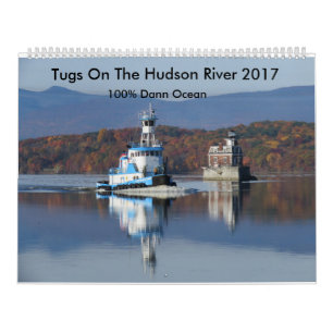 Tugs on the Hudson River 2017 100% Dann Ocean Kalender