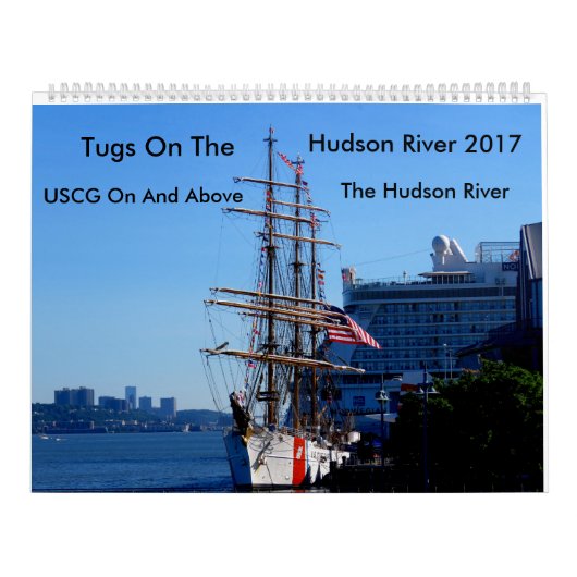 Tugs on the Hudson River 2017 Kalender (Hoes)