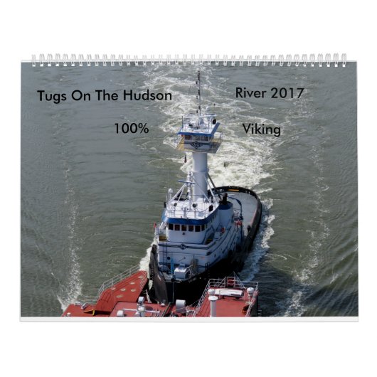 Tugs on the Hudson River 2017 Kalender (Hoes)