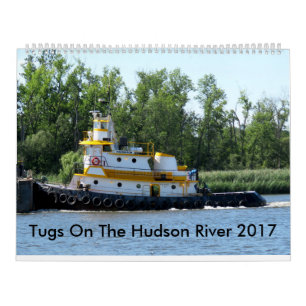 Tugs on the Hudson River 2017 Kalender