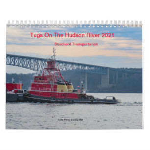 Tugs on the Hudson River 2022 Bouchard Calendar Kalender