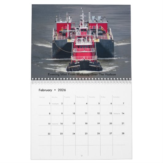 Tugs On The Hudson River 2022 Calendrier Bouchard (Feb 2026)