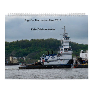 Tugs on the Hudson River—Kirby Offshore 2018 Kalender